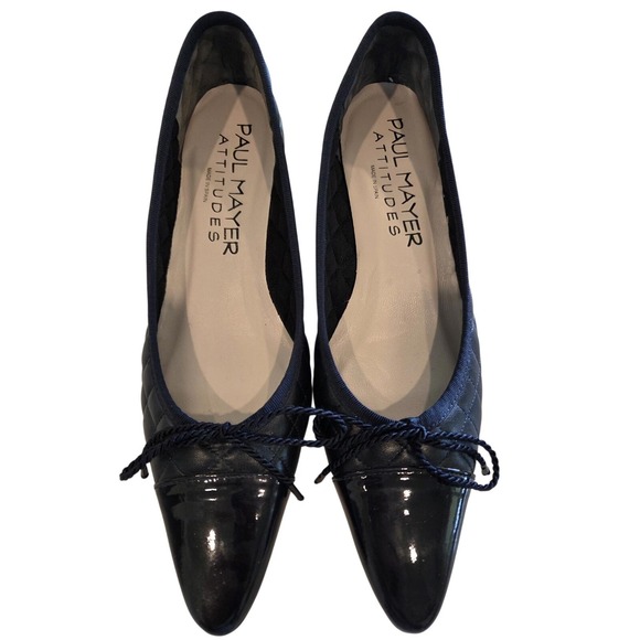 Paul Mayer Attitudes Quilted Titou‎ Block Heel - Size 9 NIB (New) - Picture 3 of 7